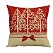 Produktbild Internet Kissenbezug Vintage Christmas Schlafsofa Home Decor Kopfkissenbezug