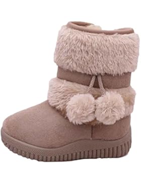 Baby Junge Mädchen Winter Schnee Stiefel mingfa Süßes Baumwolle Ball anti-rutsch Kinder Erste Walking Schuhe für...