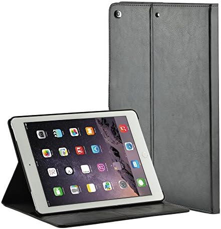 Selectect iPad pro 9.7 inch Cases Smart Covers PU Leather Folio Magnetic with Stand,Card Slot and Flip Cover Design-Black