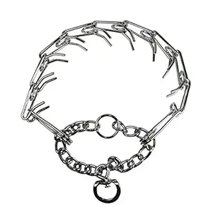 Hamilton Prong Training Dog Collar with 2.3mm Chrome Prongs