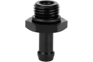 Akozon Adattatore AN6 - Adattatore per tubo flessibile 5/16 Adattatore per regolatore di pressione con raccordo per tubo flessibile per pompa del carburante