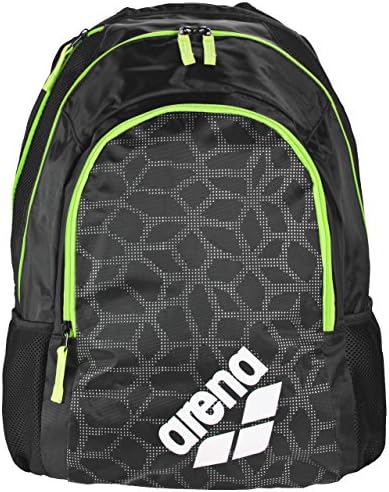 Arena Spiky 2 functional backpack, multicolored (Black X / Pivot / Fluo Green), one size fits all