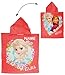 Produktbild Badeponcho - " FROZEN " - Disney die Eiskönigin - incl. Name - 50 cm * 115 cm - 4 bis 8 Jahre Poncho - mit Kapuze - Handtuch Strandtuch Baumwolle - völlig unverfroren Prinzessin Elsa Anna Arendelle - Olaf - Mädchen für Kinder Badehandtuch - Badetuch Frottee