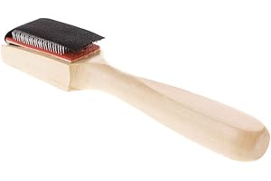 Cuigu Holzsohle Draht Reinigungsbürste für Tanzschuhe, Reinigungsbürste für Schuhe