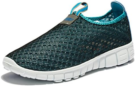 Daillor Men &amp; Women's Breathable Mesh Running Sneakers Outdoosr Slip-on Beach Aqua Shoes