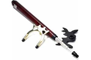 Collapsar Retractable Billiards Pool Cue Stick Bridge with Removable Metal Bridge Head,Billiards Pool Cue Accessory for Pool Table