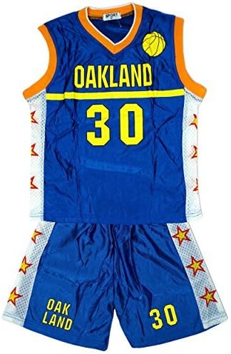Boys Oakland Basketball Sports Vest Top &amp; Shorts Outfit Set Sizes From 4 To 14 Years