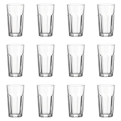 Leonardo 017203 XL Rock - Set de vasos (12 piezas)
