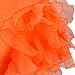 YIZYIF Baby Toddlers Girls Sleeveless Tutu Layered Flower Dress Birthday Party Baptism Dress Orange 3-6 Months