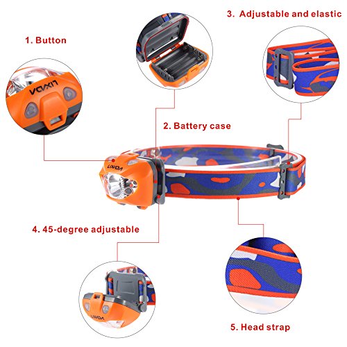 Lixada Mini Taschenlampe Scheinwerfer IR-Sensor Wasserdicht - 4