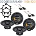 Dodge Durango 1998-2001 Factory Speaker Replacement Harmony (2) R65 Package New RS.18693.00
