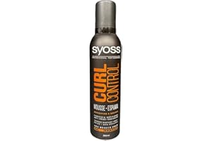 Syoss Mousse coiffante Curl Control pour une tenue naturelle 250 ml
