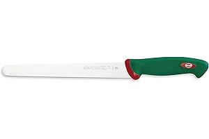 Sanelli Premana Coltello Prosciutto, Acciaio Inossidabile, Verde, 24 cm