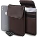 Produktbild Moozy Keyless Go Schutz Autoschlüssel Braun RFID Blocker Öko-Leder Strahlenschutz Tasche für Keyless Schlüssel Key Safe Case 100% Sichere