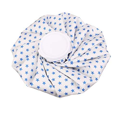 11 Inch Sports Injury Ice Cool Pack Cloth Cooler Bag Pain Relief Pentagram Pattern