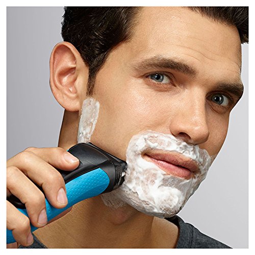 Braun Series 3 Elektrischer Rasierer, 3040s, blau - 3