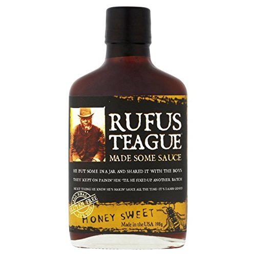 Preisvergleich Produktbild Rufus Teague Honig süßen BBQ Sauce 198g