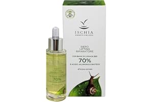 ISCHIA SORGENTE DI BELLEZZA ISB - Siero LIFTING RIPARATORE 70% "Bava" 30 ml - Con Bava di Lumaca Bio e Acido Jaluronico Biotech