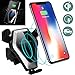 Produktbild Costume Autohalterung Qi Wireless Charger Schnellladegerät Magnetic für iphone/Samsung (Schwarz)