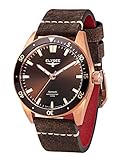 Elysee Bronze Herren Armbanduhr 98012 Sonnenschliff Automatik