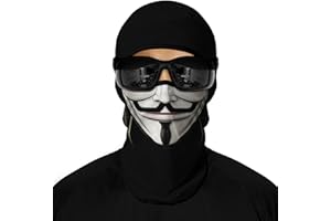 Cody Lundin Unisex-Sturmhaube, Vollgesichtsmaske, leicht, UV-Schutz, kältebeständig, mehrfarbig