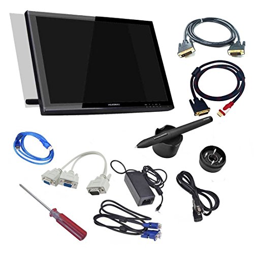 Huion 18.95″ 5080 LPI Professionelle Zeichnung Grafiktabletts PC 2048 Levels Pen-Monitor Bildschirmauflösung 1440 × 900 Kompatibel mit Apple MacBook Air Pro iMac mit DVI D VGA HDMI Kabel – GT-190 HD Cable - 7