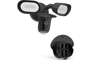 TIUIHU Protective Cover for Rin g Floodlight Cam Wired Pro - Outdoor Security Camera Rain Cover, Black