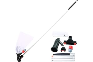 SUDS-ONLINE Swimming Pool Super Jet Vacuum With 5 Pole Sections Vac Section Hoover Clean Maintenance Cleaning Suction Spa