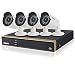 Produktbild DIDseth CCTV Kamera System H.264 mit 8ch 1080N 5-IN-1 DVR Überwachungskamera Sicherheitssystem und 4 x 1080P HD Bullet Kameras, IR Nachtsicht, Bewegungserkennung, E-Mail-Alarm