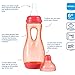 Difrax Easy Grip Baby Bottle (240 ml, Coral)