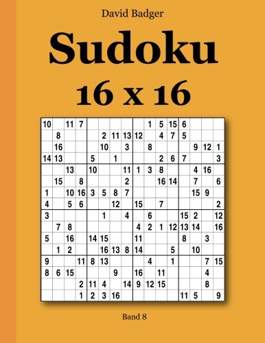 Preisvergleich Produktbild Sudoku 16 x 16 Band 8