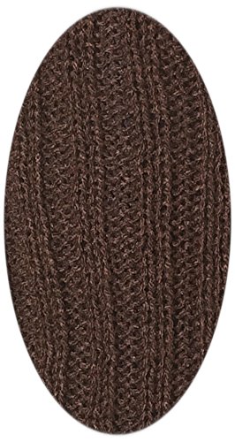 Brown Medium Sexy Stretch Knit Mesh Shadow Stripe Stretch Knit Sweater Tunic by KD dance New York