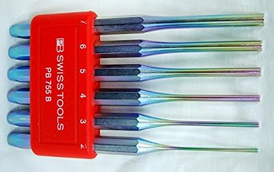 PB Swiss 755-B Jeu de perforatrices parallèles en chrome vanadium