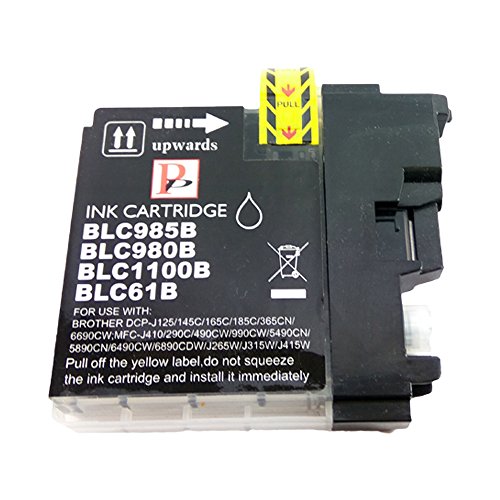 PerfectPrint Kompatibel Tinte Patrone Ersetzen für Brother MFC-J220 J265W J410 DCP-J125 J315W J415W J515W LC-985 (Schwarz/Cyan/Magenta/Gelb, 12-pack) - 2
