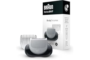 ‎BRAUN Braun EasyClick Bodygroomer Aufsatz für Rasierer, Körperpflege- und Haarentfernung für Herren, kompatibel mit Series 5, 6 und 7 Elektrorasierer (Rasierer Modelle ab 2020)