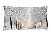 Produktbild zeitzone LED Kissen Winterlandschaft Beleuchtung Dekokissen Weihnachten 25x45cm