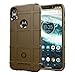 Produktbild Wendapai CellTelefon Hülle kompatibel mit Motorola One, Ultra-dünn TPU schlank Dauerhaft Cellphone Case Telefon Hülle stoßfest Armor Protector Dauerhaft Full Schutz zum Motorola One