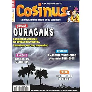 Cosinus N 207 la Puissance des Ouragans - Septembre 2018