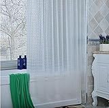 1/pc 3D Effekt Wasser Würfel Mehltau Beweis Wasser Beweis Duschvorhang 120x200cm (48x80Inch), Hochleistungs 100% EVA Bad Vorhang mit Vorhang Haken