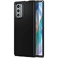 Newlike Hard PC, Brushed Texture Back Case Cover for LG Wing 5G - Black