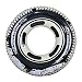 Produktbild Jilong Tyre Swim Tube Ø 120 cm XXL Schwimmring Autoreifen Badering Badeinsel Schwimmreifen Luftmatratze mit umlaufender Sichheitshalteleine