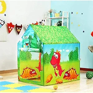 Shop 27 Dino Hunter Jumbo Size Extremely Light Weight , Water Proof Kids Play Tent House for Girls and Boys (Dino Hunter)