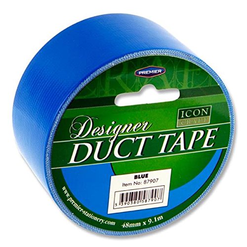 Premier Art  culos de papeler  a Icono Craft 48  mm x 9  m       Cinta americana  color azul