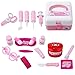 Produktbild Skitic Doktor Spielzeug Arztköfferchen Doktorkoffer Kinderspielzeug Arztkoffer Spielzeug für Kinder Klein Mädchen 19 Pcs Rosa
