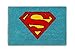Produktbild Excelsa Superman Fußmatte, Kokosfaser, hellblau, 40 x 60 x 1.5 cm