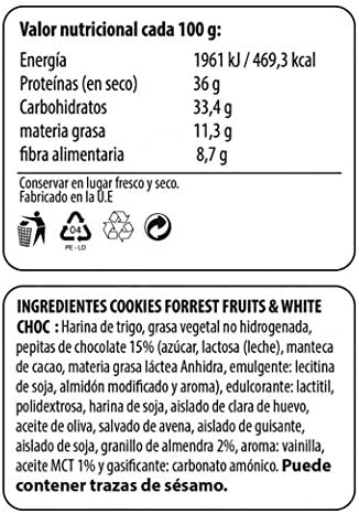 Max Protein Cookies Forrest Fruit and White Chocolate
