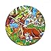 Produktbild Den Preis Kanonen – Wanduhr Bambi Deco Glas