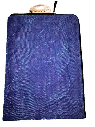 Beadbags Crispy - Nachhaltige universelle Laptophülle (13 Zoll) - individuell erstellt aus recycletem, tropischem Fisch- und Moskitonetz, Fair Trade, umweltschonend, strapazierfähig