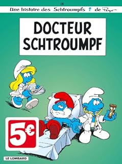 jaquette livre Les Schtroumpfs Lombard - tome 18 - Docteur Schtroumpf