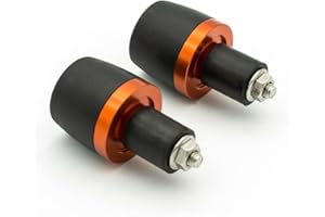 NICEDOLL Universale Moto Manubrio End Cap Grip 7/8 "Manubrio Estremità Manubrio Pesi Tappi Slider Alluminio CNC 22mm Steet Sportbikes